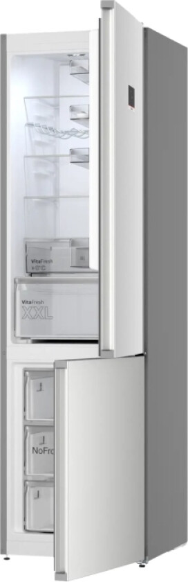 Serie 4 KGN397LDF kjøle-/fryseskap Frittstående 260 l D Rustfritt stål