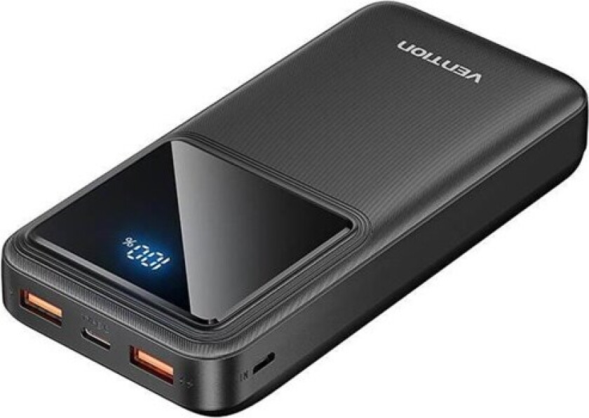 Powerbank Vention FHLB0 Svart 20000 mAh