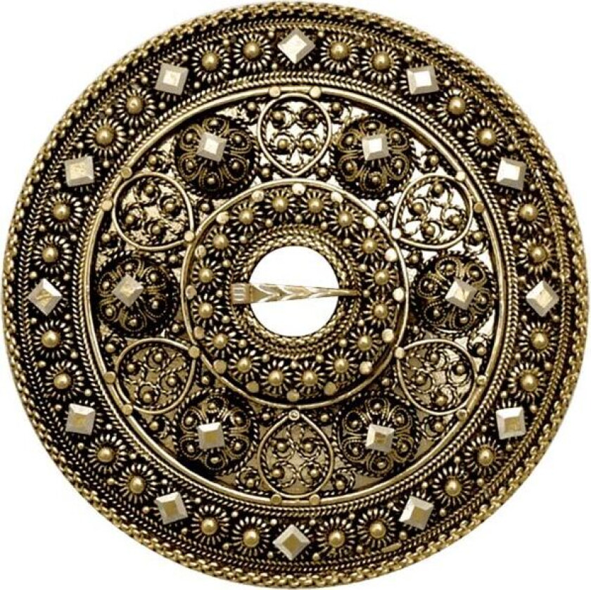 Bilde av Trandeimsølje i 830 antikkforgylt sølv