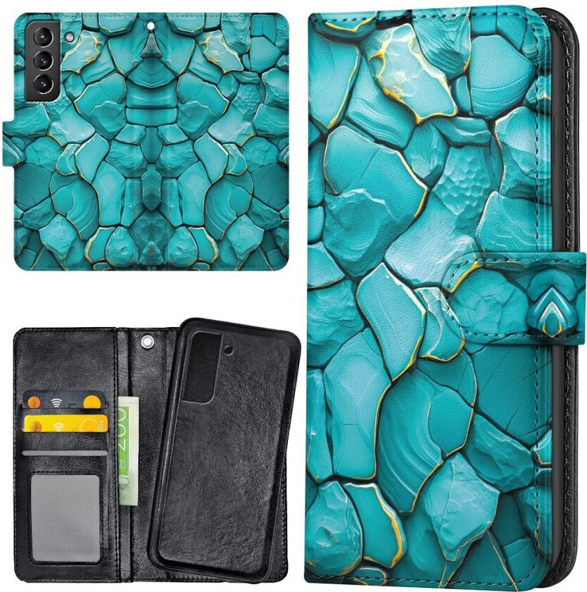 Samsung Galaxy S22 - Lommebok Deksel Stones