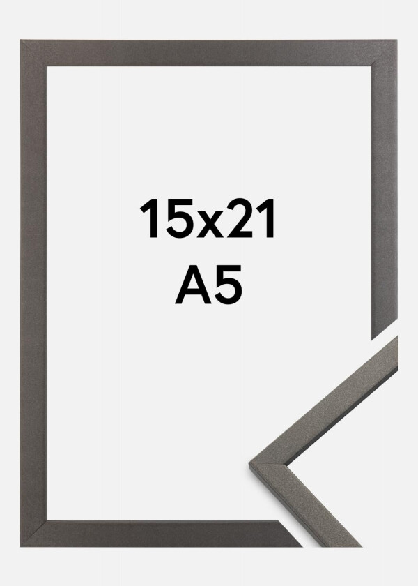 Ramme Edsbyn Grafitt 15x21 Cm (A5)