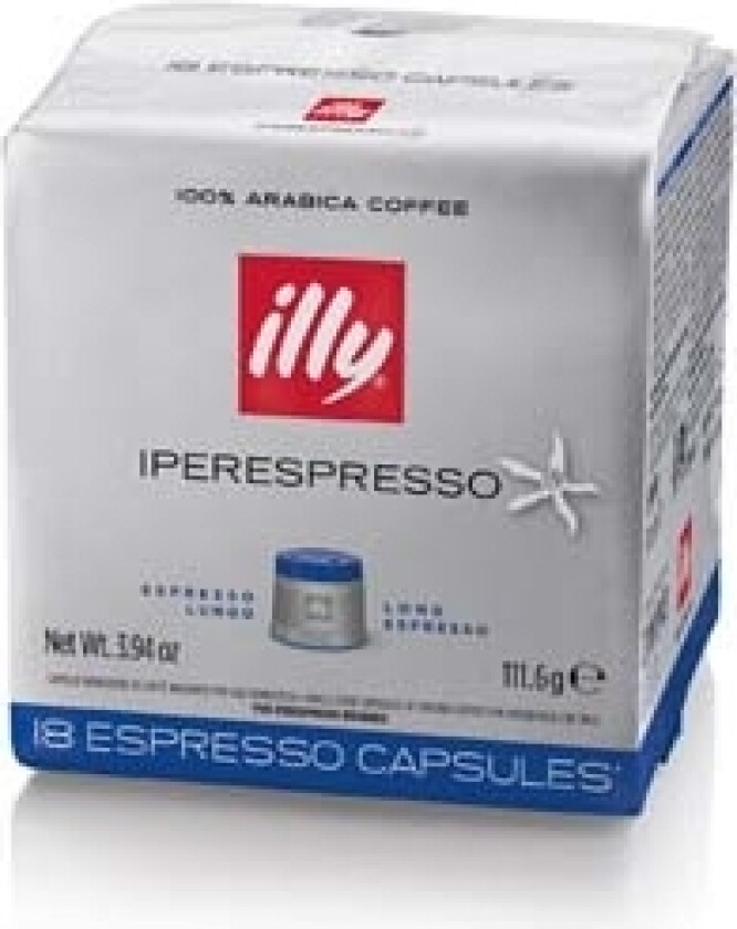 Illy 7955ST, Kaffe kapsyl, Kaffe, iperEspresso, 18 stykker