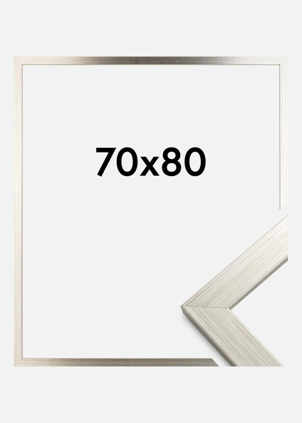 Ramme Silver Wood 70x80 Cm