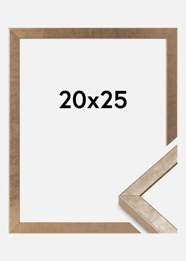 Ramme Ares Akrylglass Messing 20x25 Cm