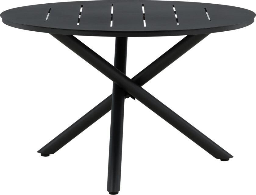 Alma hagebord Ø120cm svart .