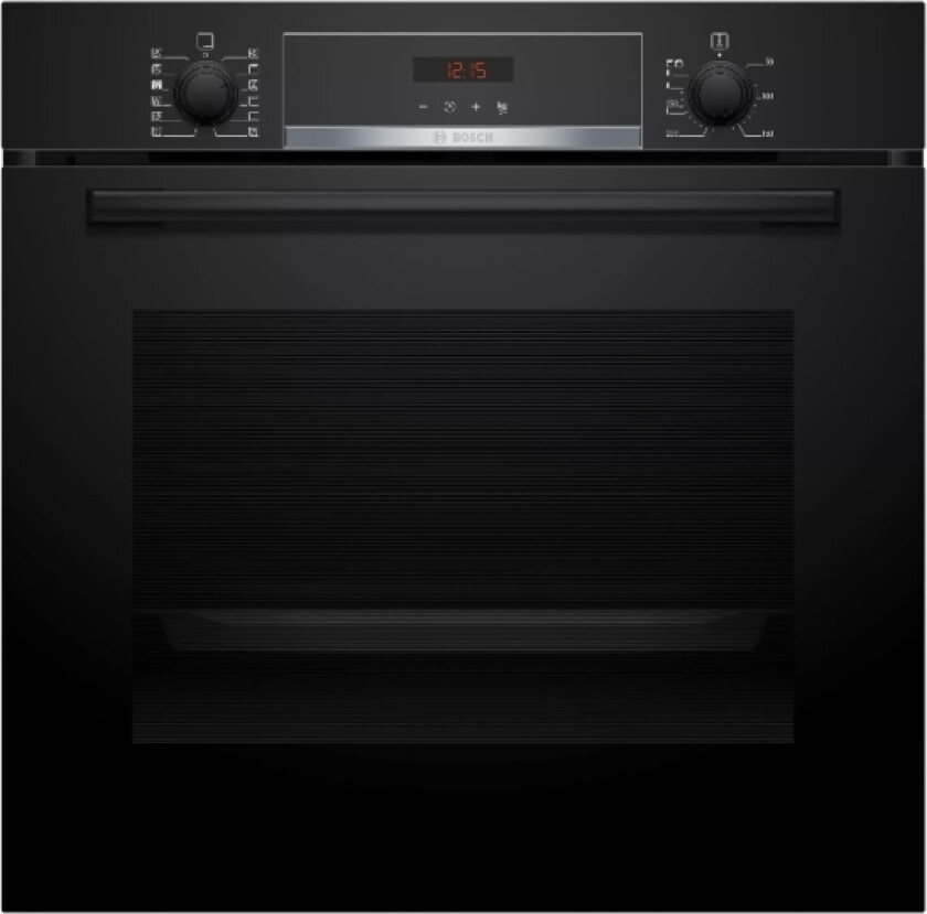 Serie 4 HRA574BB0, Medium, Elektrisk ovn, 71 l, 50 - 275 °C, Pyrolytisk, Innebygget