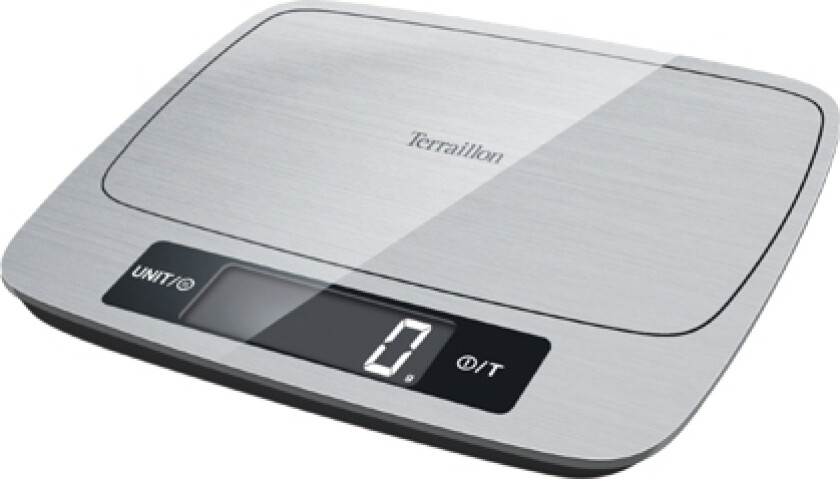 My Cook 15, Elektronisk kjøkkenvekt, 15 kg, 1 g, Rustfritt stål, Benkeplate, firkant