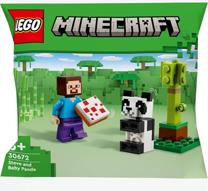 Lego 30672 Steve og pandaunge