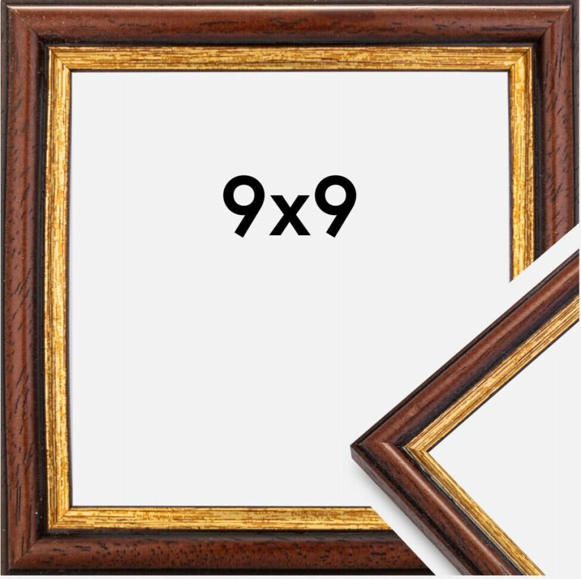 Ramme Horndal Brun 9x9 Cm