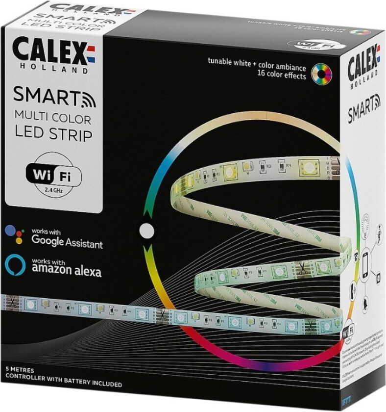 LED strips Calex 24 W 5 m Soft green 6500 K