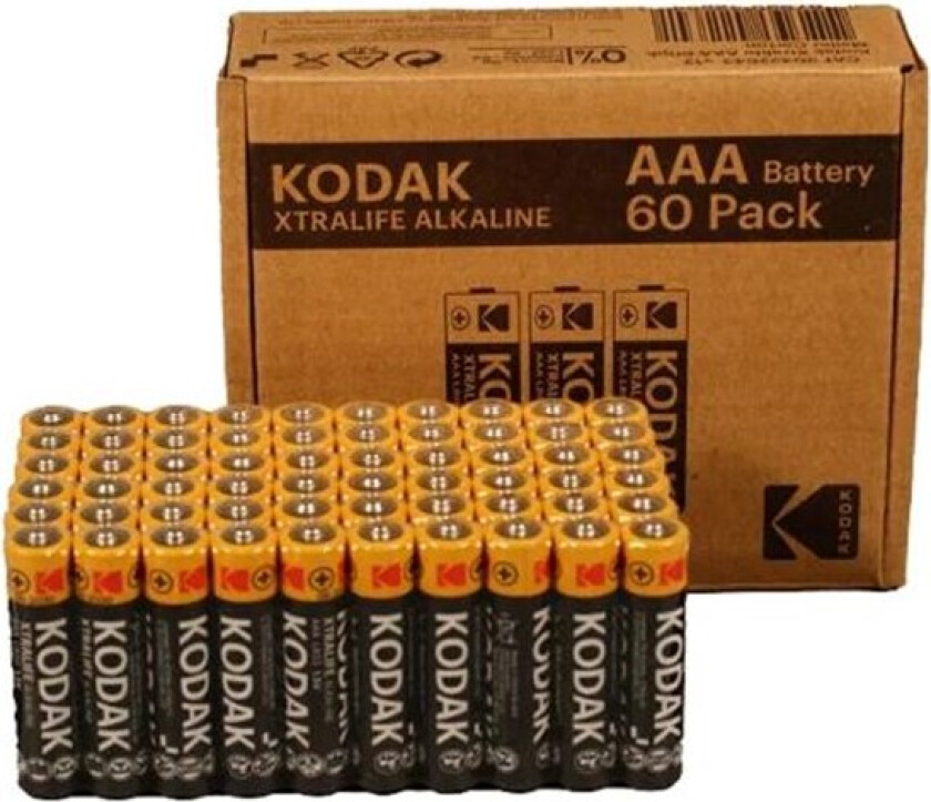XTRALIFE alkaline AAA battery (60-pack)