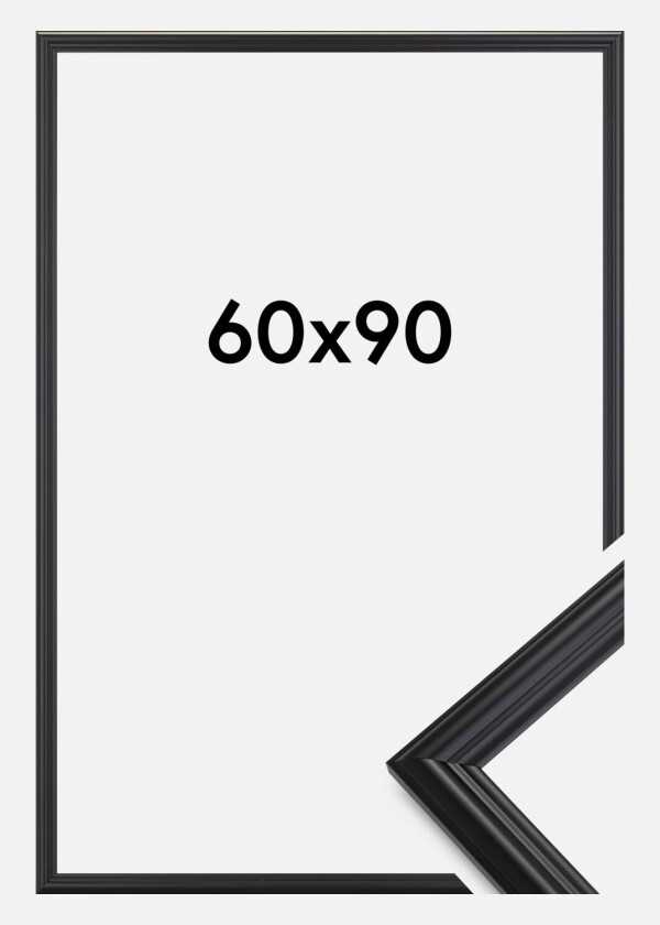 Ramme Siljan Svart 60x90 Cm