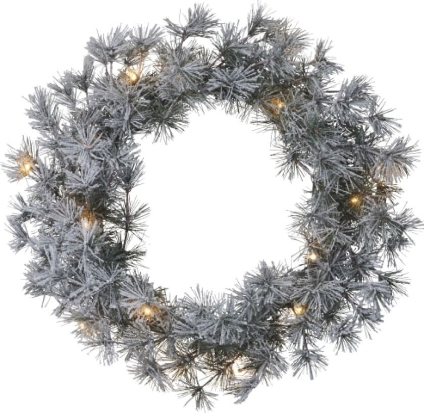 4 stk Sirius Alfi-krans Ø45 cm, 15L, Snø