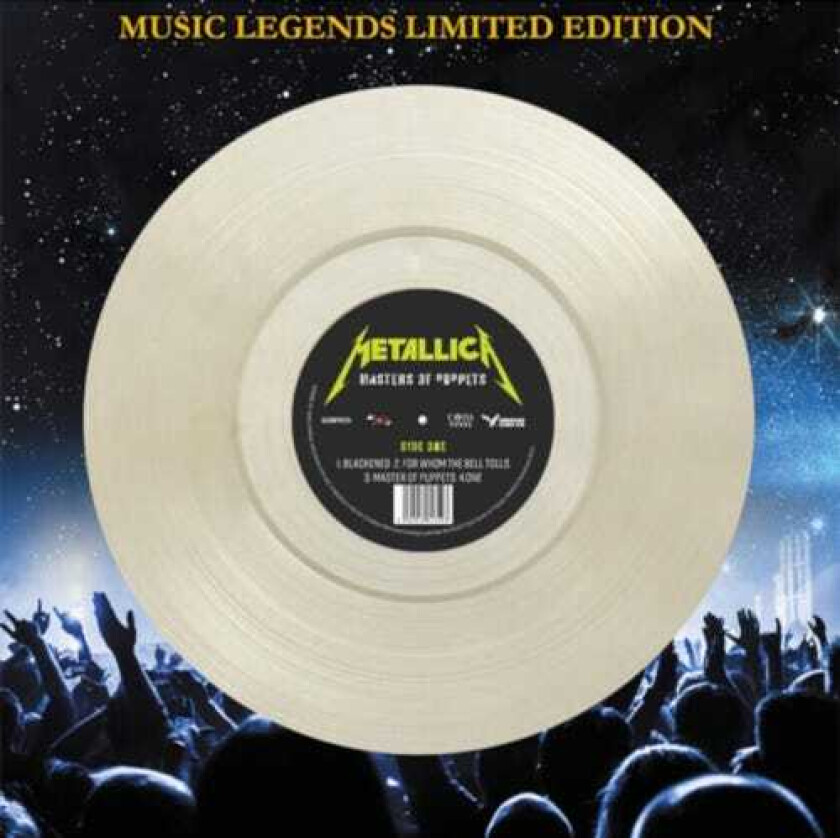 Metallica - Masters Of Puppets (Clear Vinyl Lp)