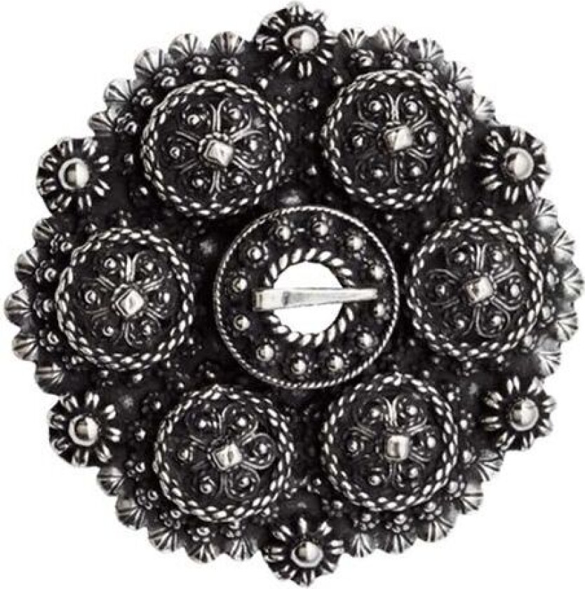 Bolesølje mini Telemark i 830 oksidert sølv