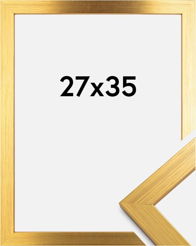 Ramme Gold Wood 27x35 Cm