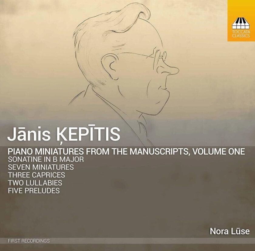Janis Kepitis - Piano Miniatures From The Manuscrip