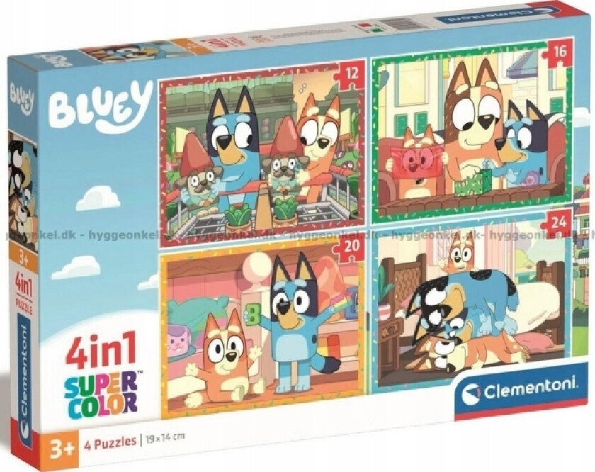 Bluey puzzle 12-16-20-24pcs