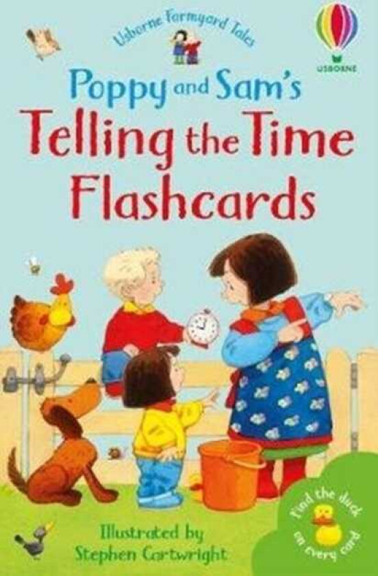 Poppy and Sam's Telling the Time Flashcards