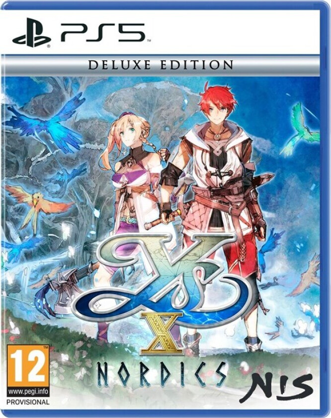 Ys X: Nordics - Deluxe Edition (Release TBA) - Sony PlayStation 5 - RPG