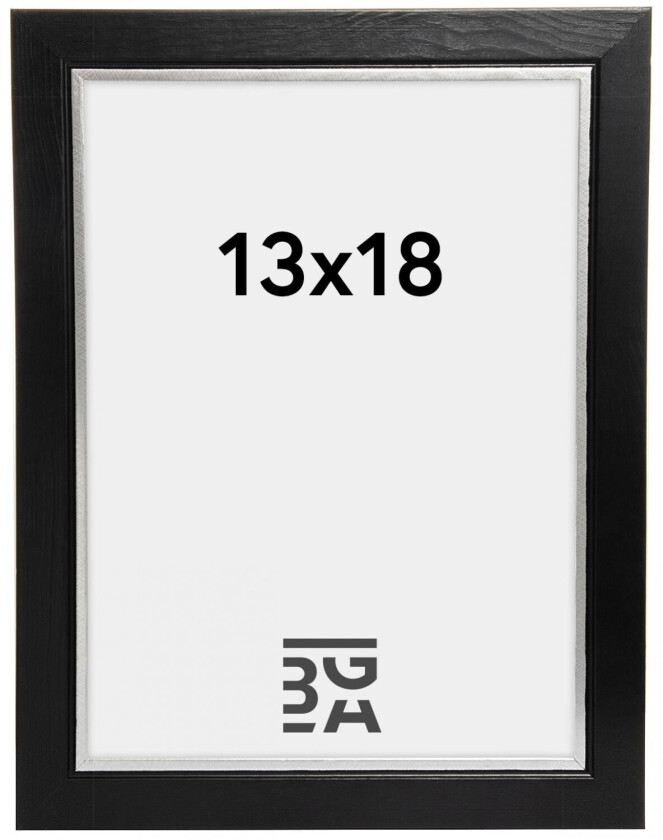 Focus Ramme Twist Svart 13x18 Cm