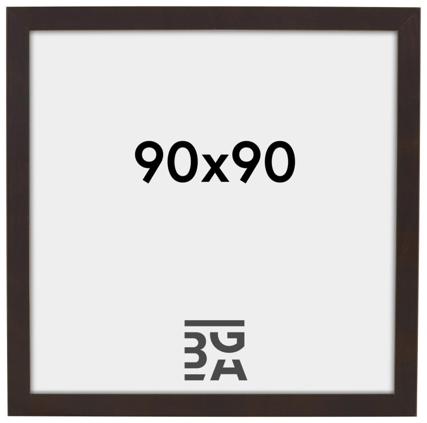 Ramme Trendline Akrylglass Brun 90x90 Cm