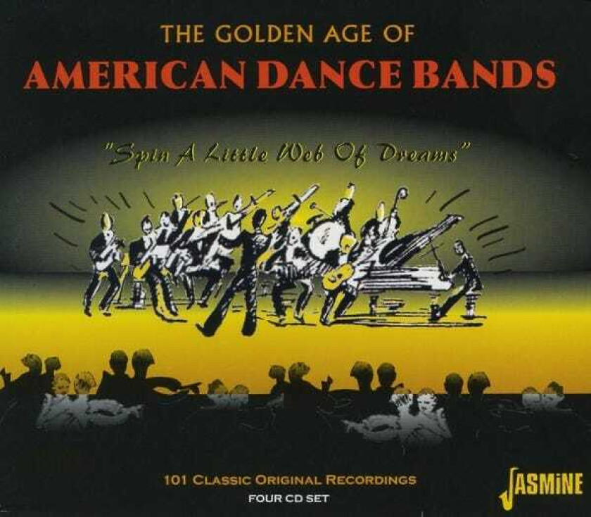 Various Artists : The Golden Age of American Dance Bands CD 4 discs (2004) Pre-Owned