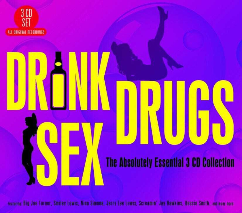 Various Artists : Drink, Drugs, Sex: The Absolutely Essential Collection CD Box Pre-Owned