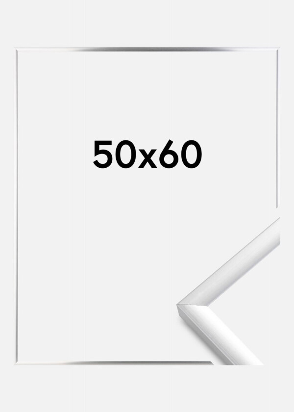 Ramme New Lifestyle Sølv 50x60 Cm