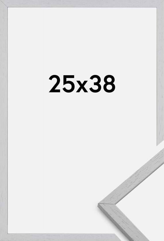 Ramme Edsbyn Akrylglass Grey 25x38 Cm