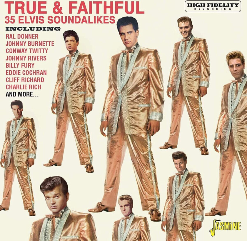 Various Artists : True & Faithful: 36 Elvis Soundalikes CD Album (Jewel Case)