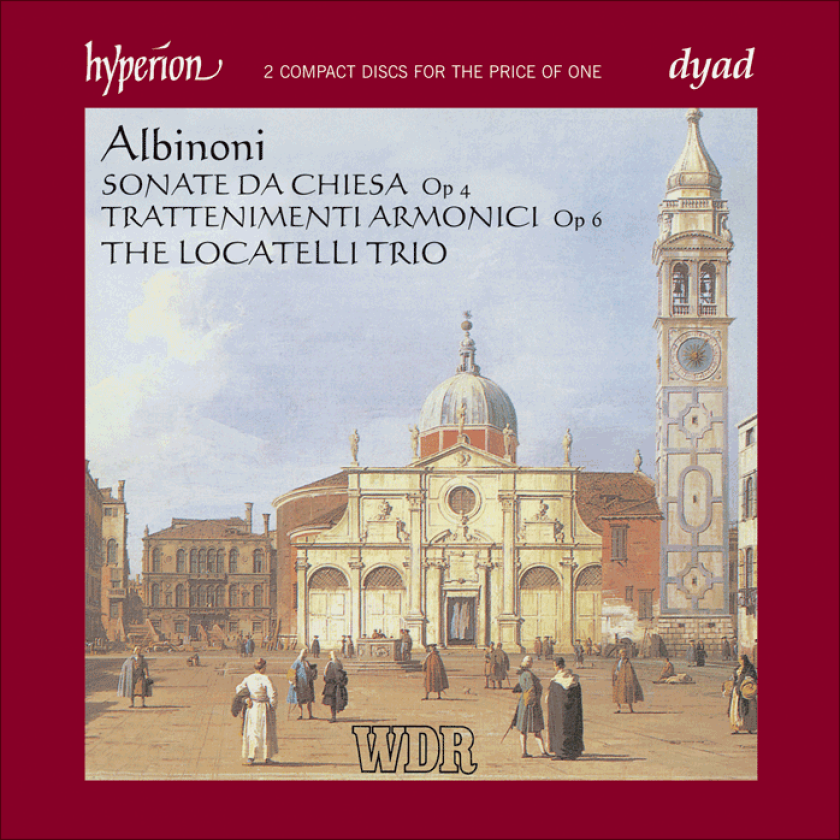 Tomaso Albinoni : Sonate Da Chiesa, Tratteniment Armonici (The Locatelli Trio)