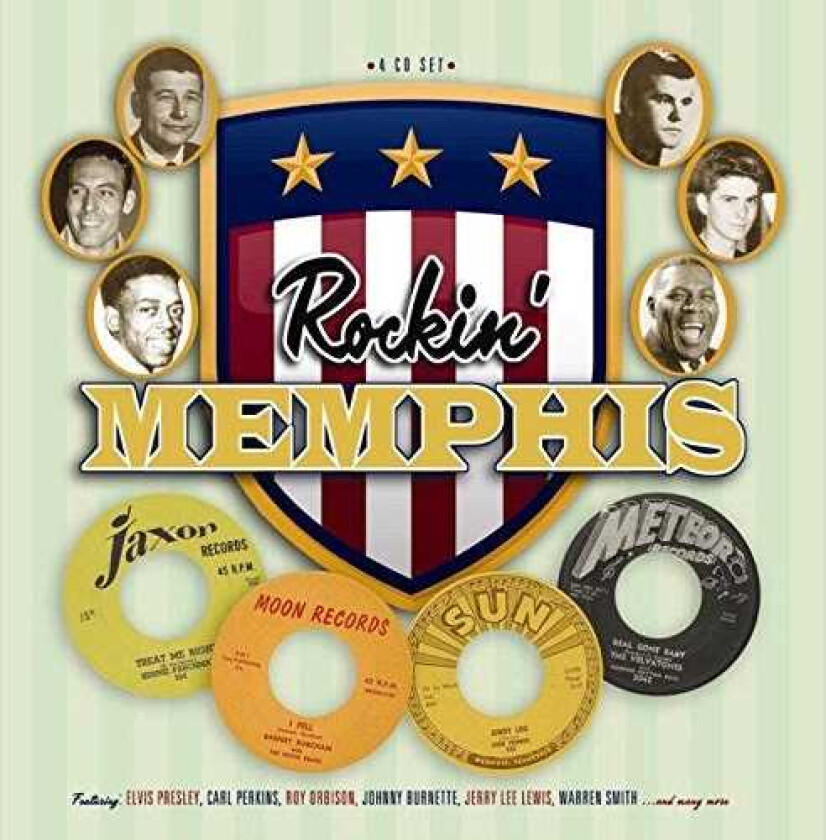 Various Artists : Rockin’ Memphis CD 4 discs (2008)