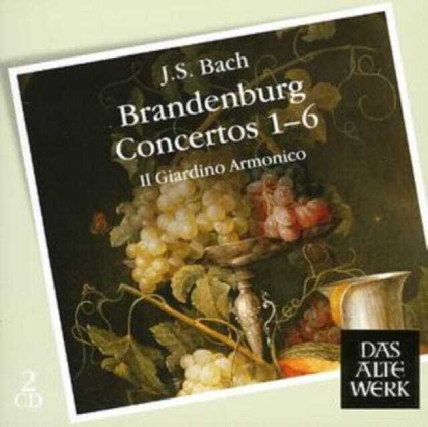 Il Giardino Armonico : Brandenburg Concertos 1 - 6 (Il Giardino Armonico) CD 2