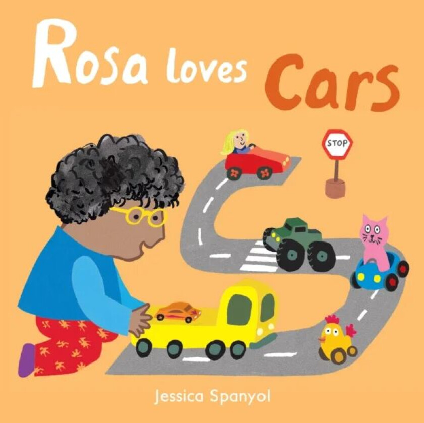 Rosa Loves Cars av Jessica Spanyol