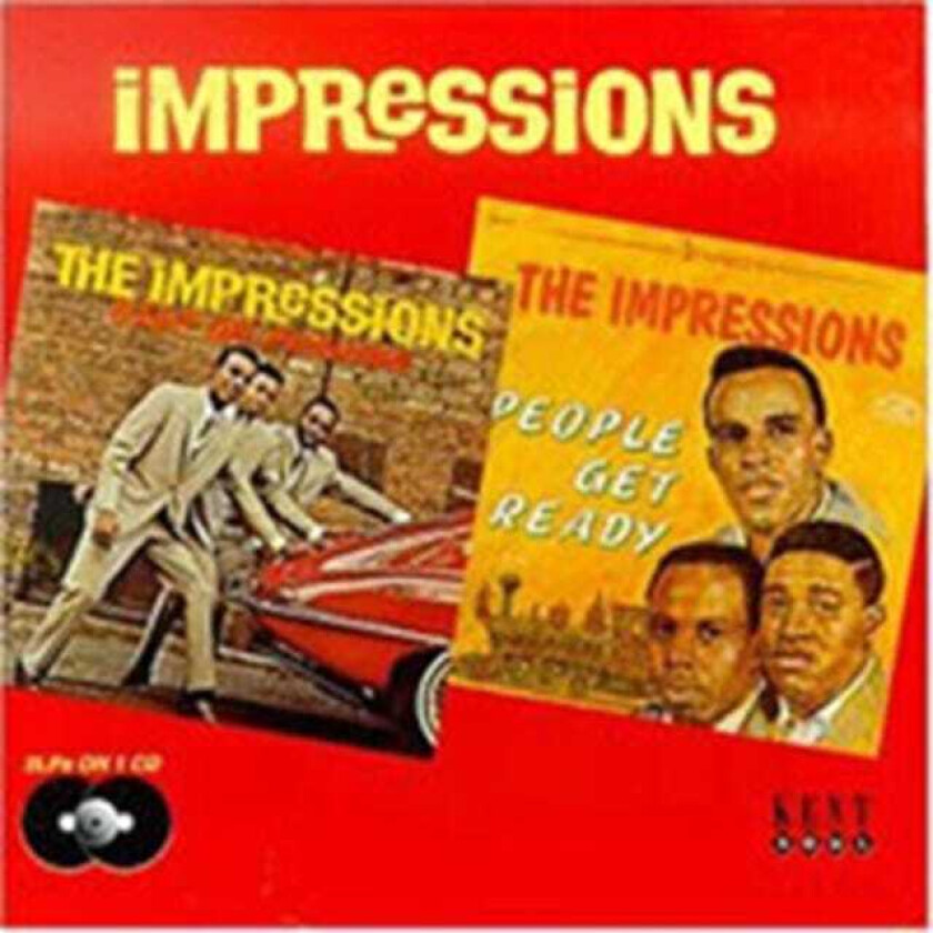 Impressions : Keep On Pushing/People Get Ready CD (1996)