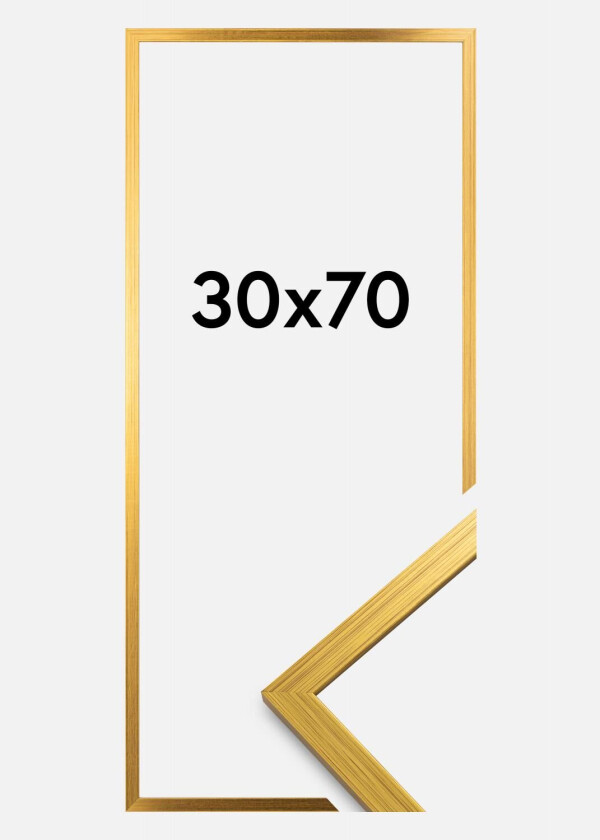 Ramme Edsbyn Gull 30x70 Cm