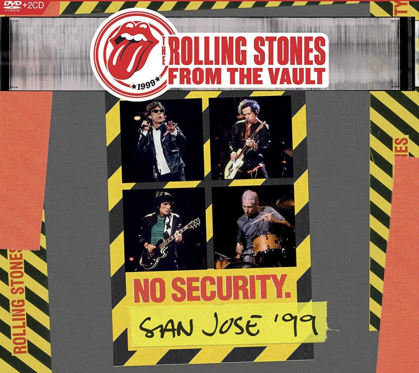 The Rolling Stones: From the Vault - No Security - San Jose ’99 DVD (2018) The