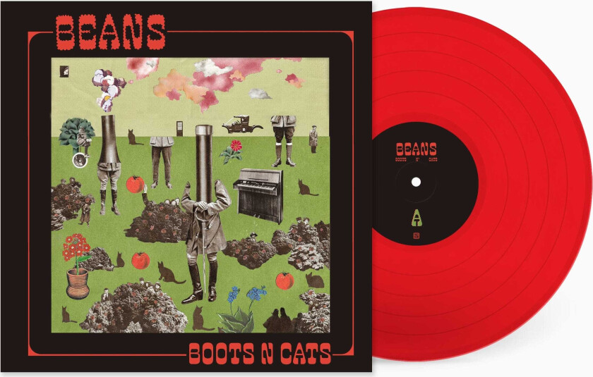 Beans - Boots N Cats (Clear Red Vinyl)