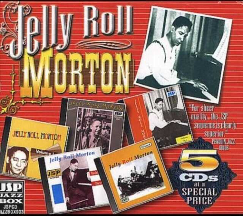 Jelly Roll Morton : Jelly Roll Morton CD 5 discs (2001)