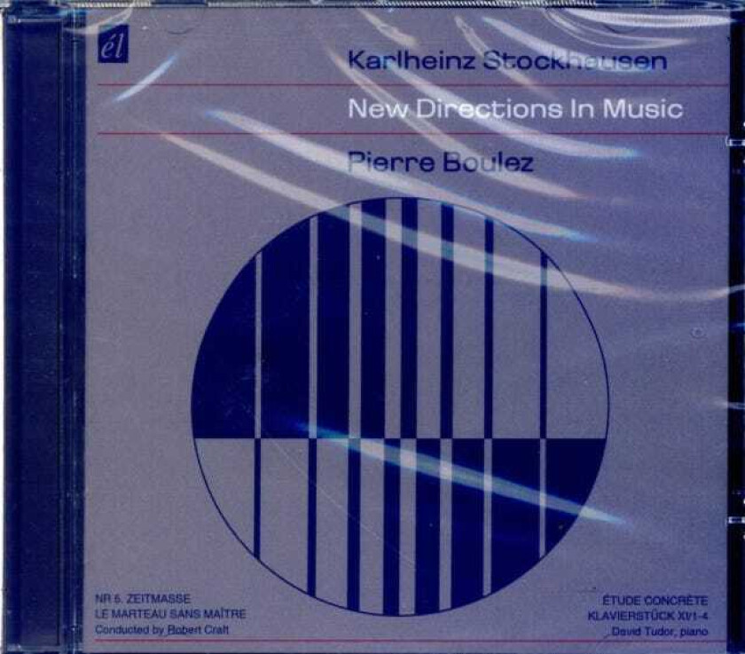 Karlheinz Stockhausen : New Directions in Music CD (2010)