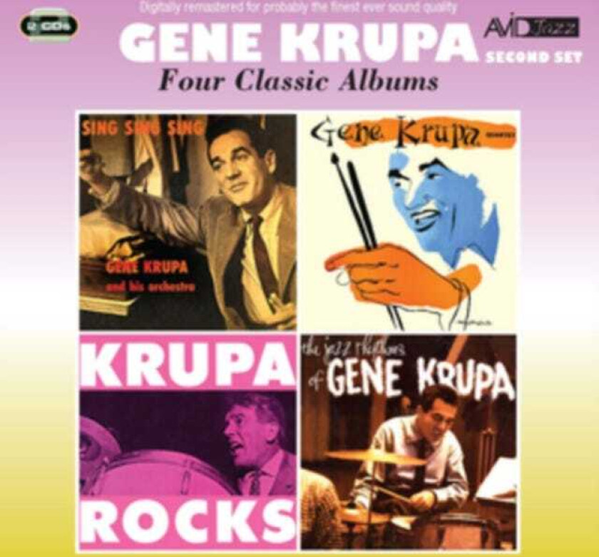 Gene Krupa : Five Classic Albums: Sing Sing Sing/Gene Krupa Quartet/Krupa