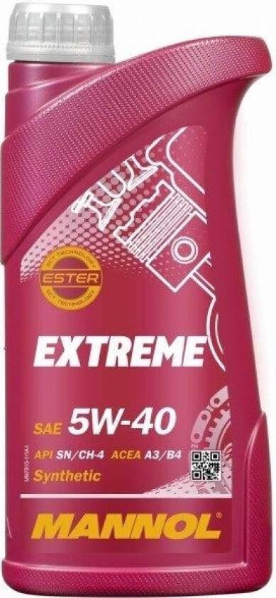 Engine Oil Mannol Extreme 5W/40 1L