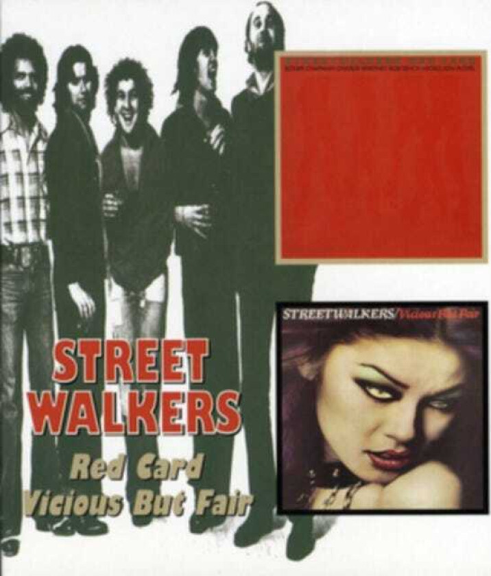 Streetwalkers : Red Card/Vicious But Fair CD (2011)