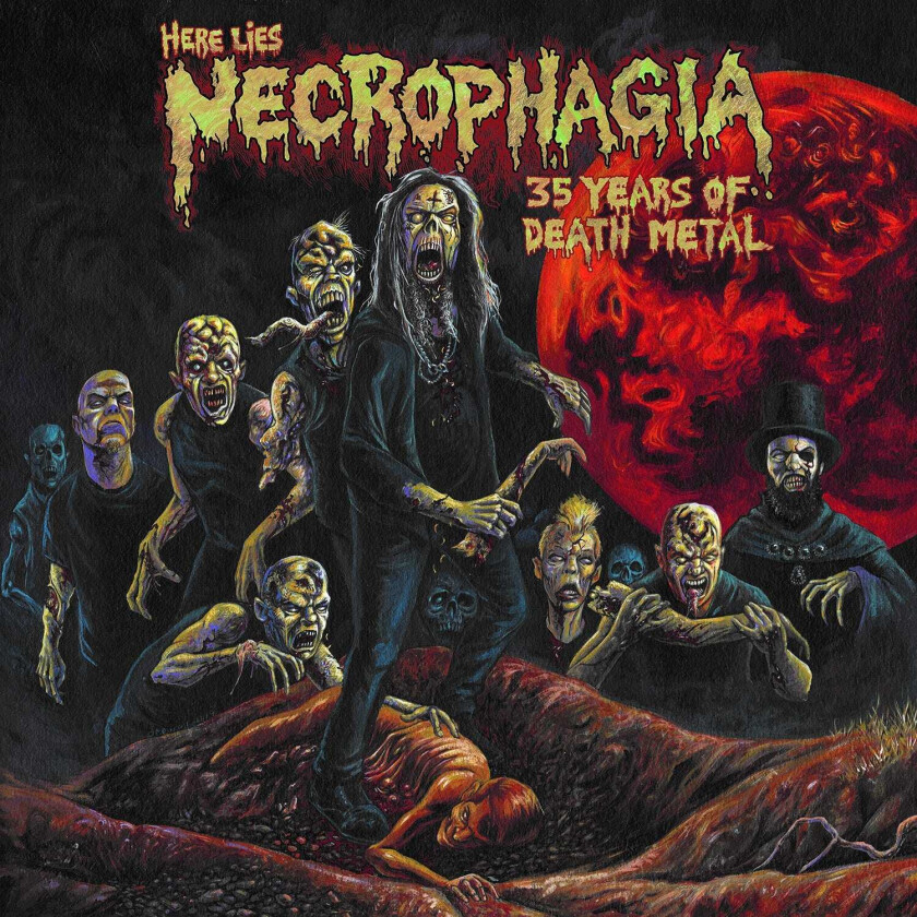 Here Lies Necrophagia, 35 Years Of Death CD