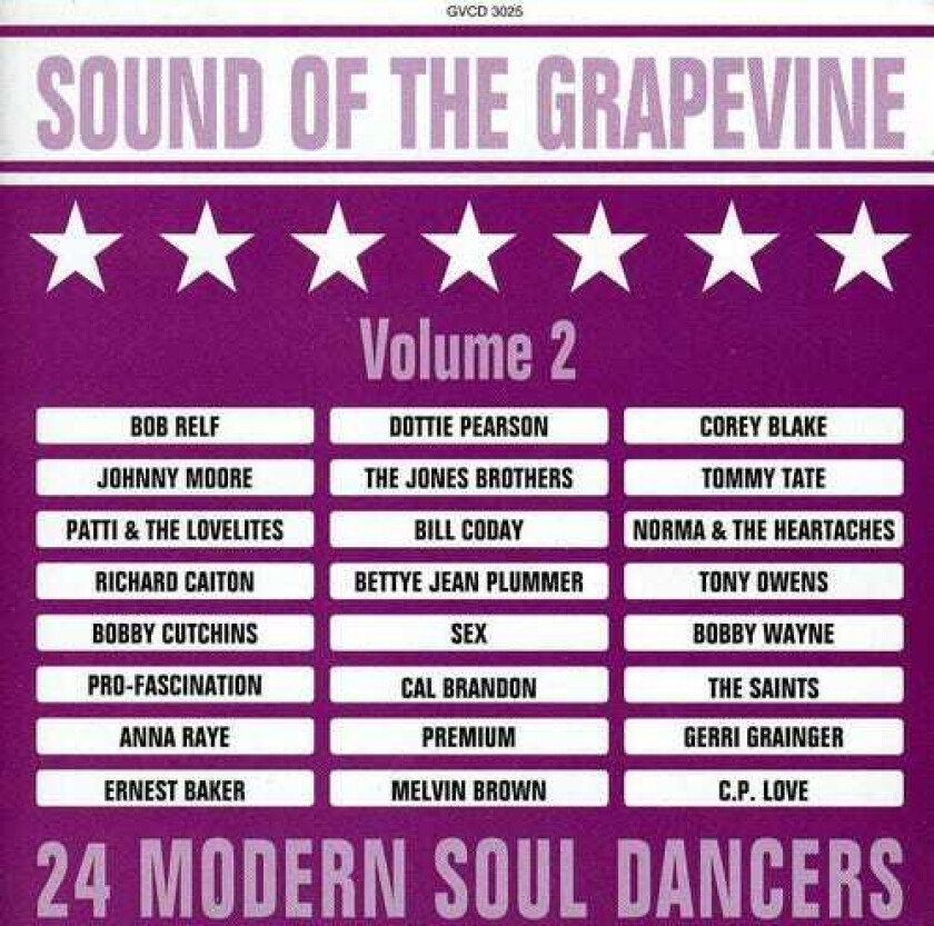 Various Artists : Sounds of the Grapevine Vol.2 CD