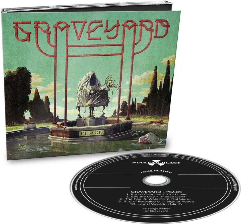 Graveyard : Peace CD Album Digipak (Limited Edition) (2018)