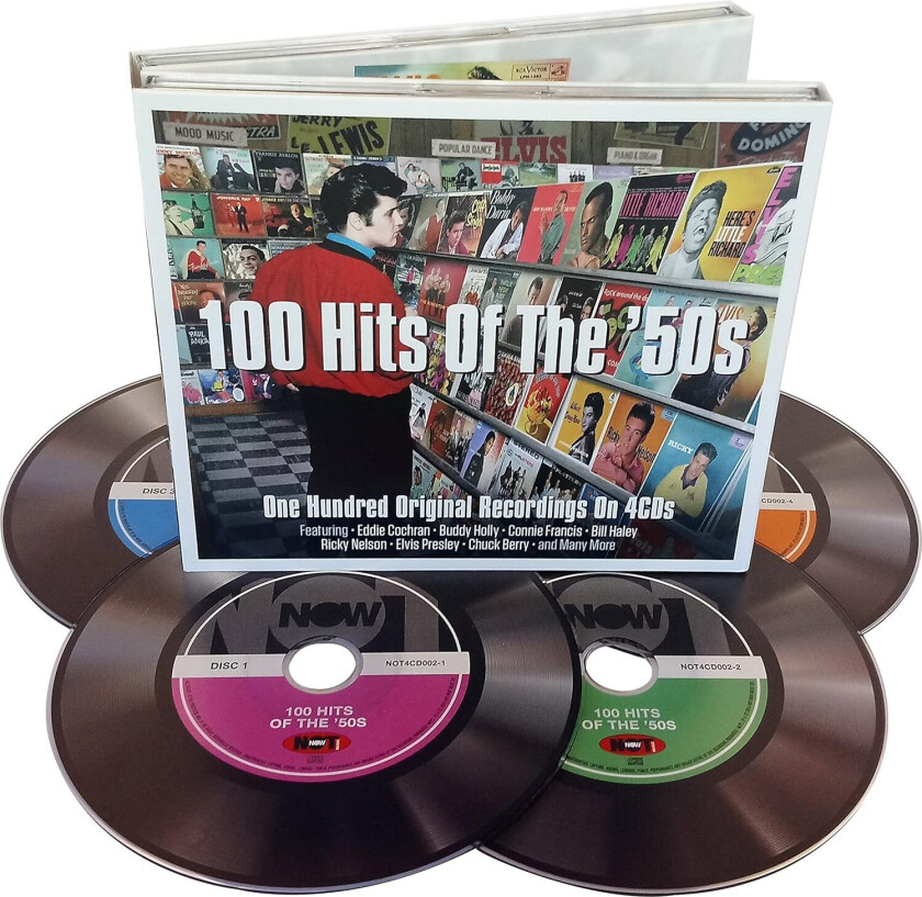 Various Artists : 100 Hits of the 50s CD