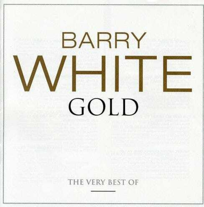 Barry White : Gold CD
