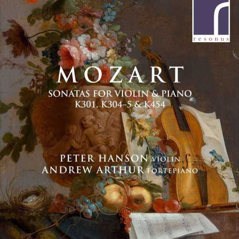 Wolfgang Amadeus Mozart : Mozart: Sonatas for Violin & Piano, K301, K304-5 &